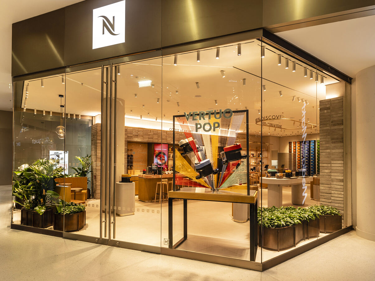 Neue Nespresso Boutique im Kaufhaus Tyrol
