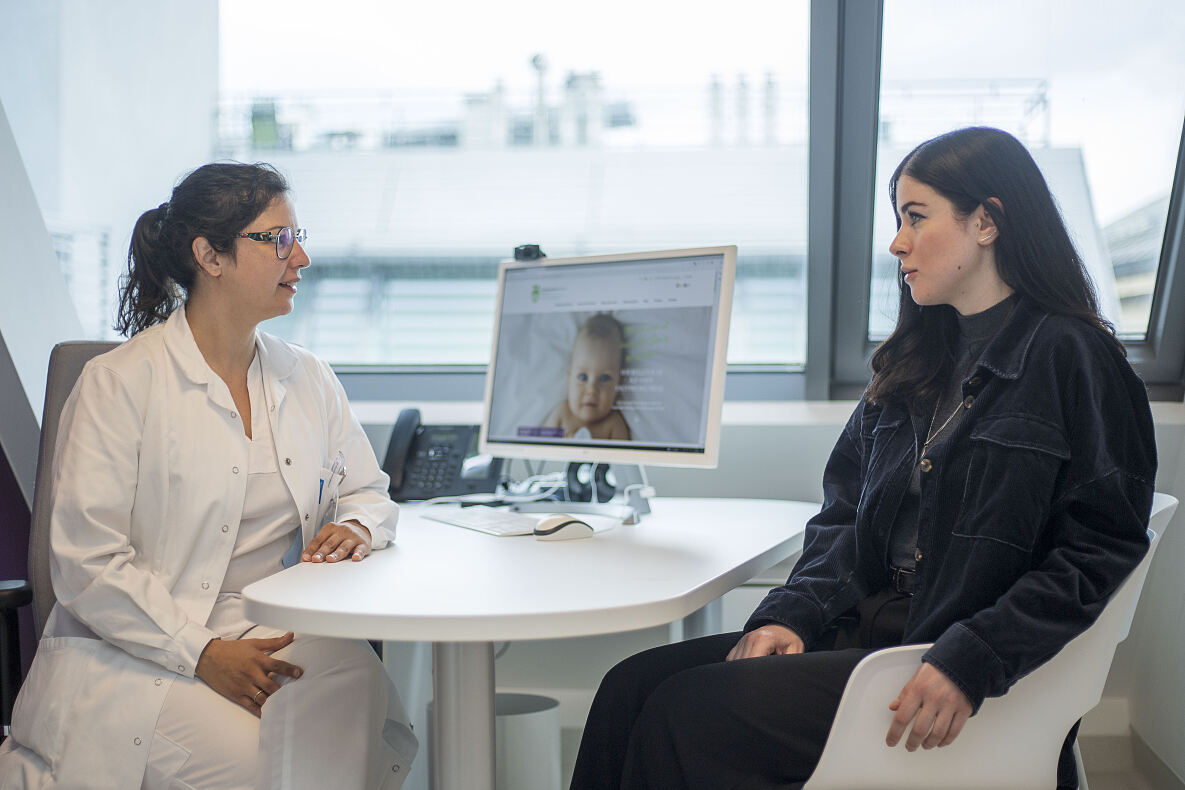 Dr. Schima Djalali-Pregartner und Natalia Michalak