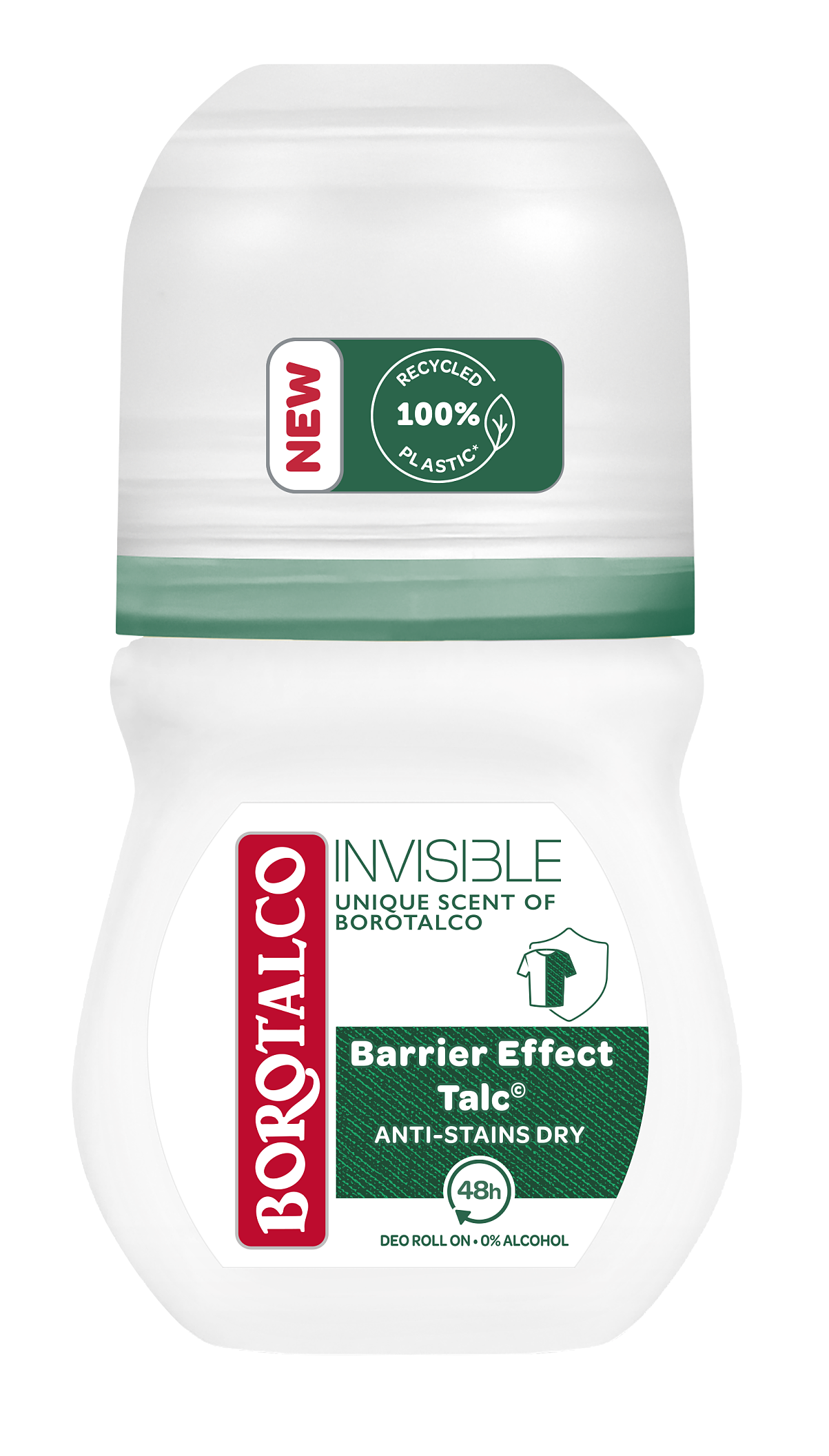 Borotalco Invisible Unique Scent of Borotalco mit Barrier Effect Talc©