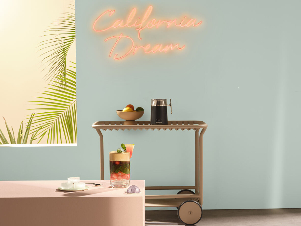 California Dreamin‘ mit den BARISTA CREATIONS Made For Ice