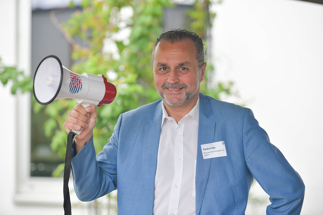 Gürkan Gür, GM des Mercure Hotel Stuttgart City Center