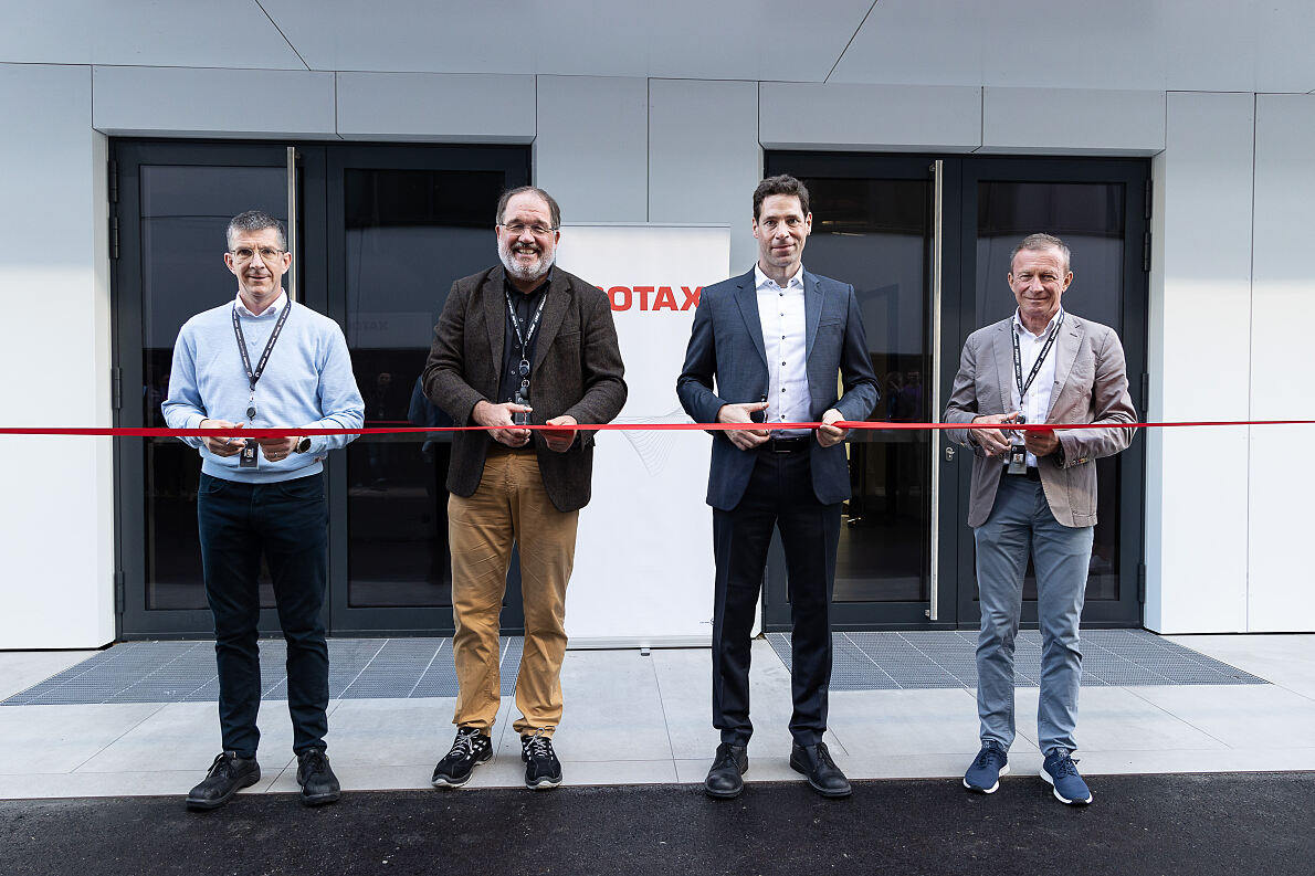 E-Zukunft im Herzen OÖ: BRP-Rotax eröffnet neues R&D-Gebäude in Gunskirchen