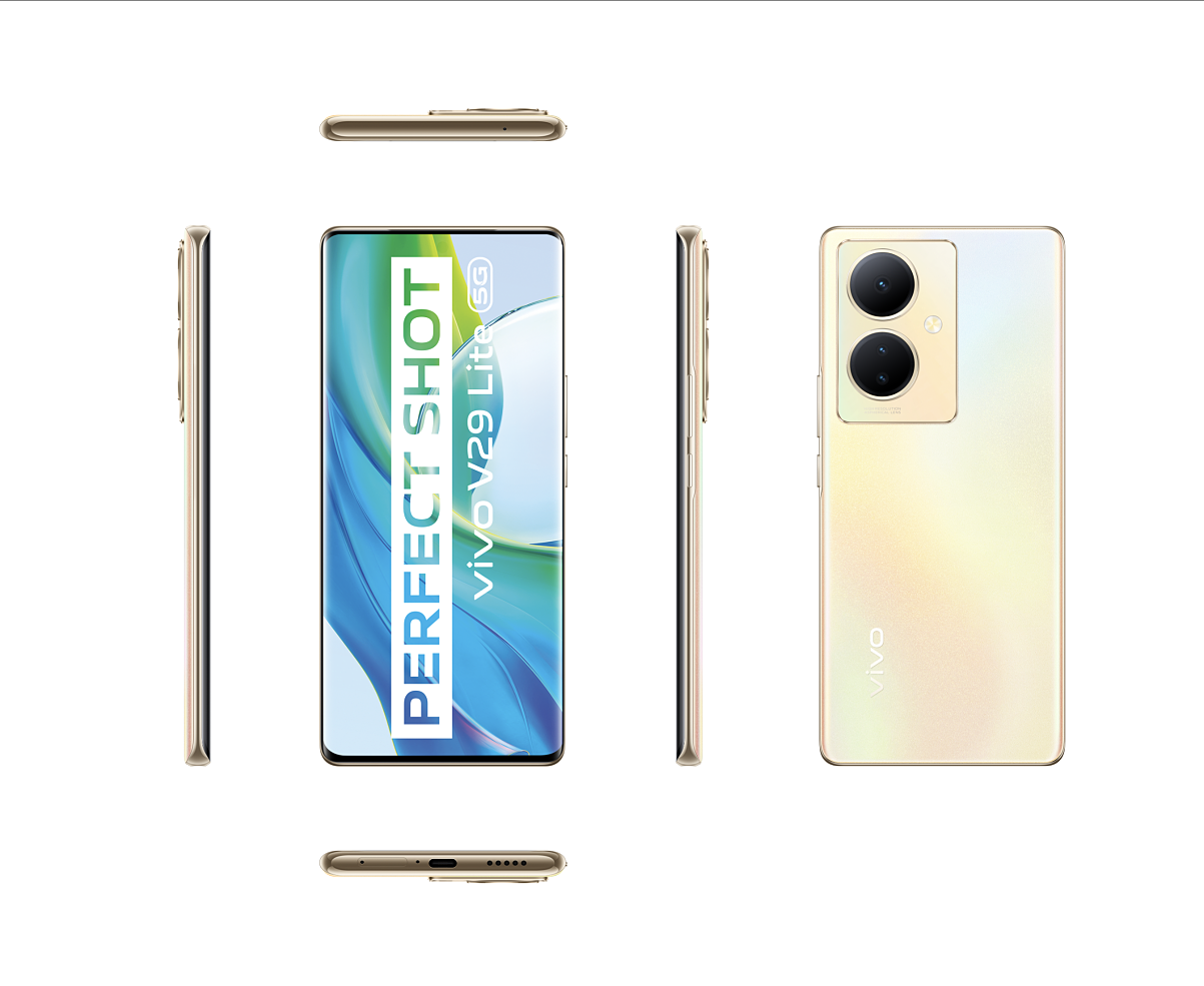 vivo V29 Lite in Dreamy Gold