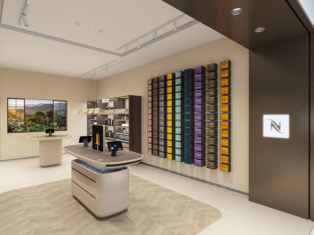 Neue NESPRESSO Boutique eröffnet im Einkaufszentrum Messepark Dornbirn