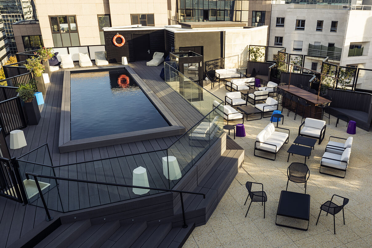 Mercure Paris Boulogne Rooftop Pool