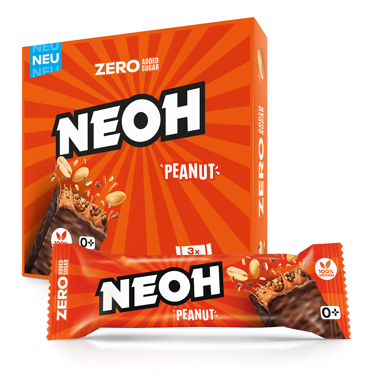 der neue Peanut-Riegel von NEOH