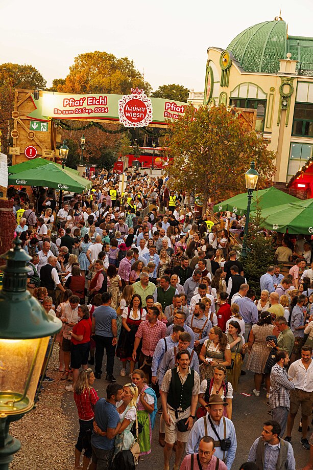 Wiesn Gaudi am großen Festgelände