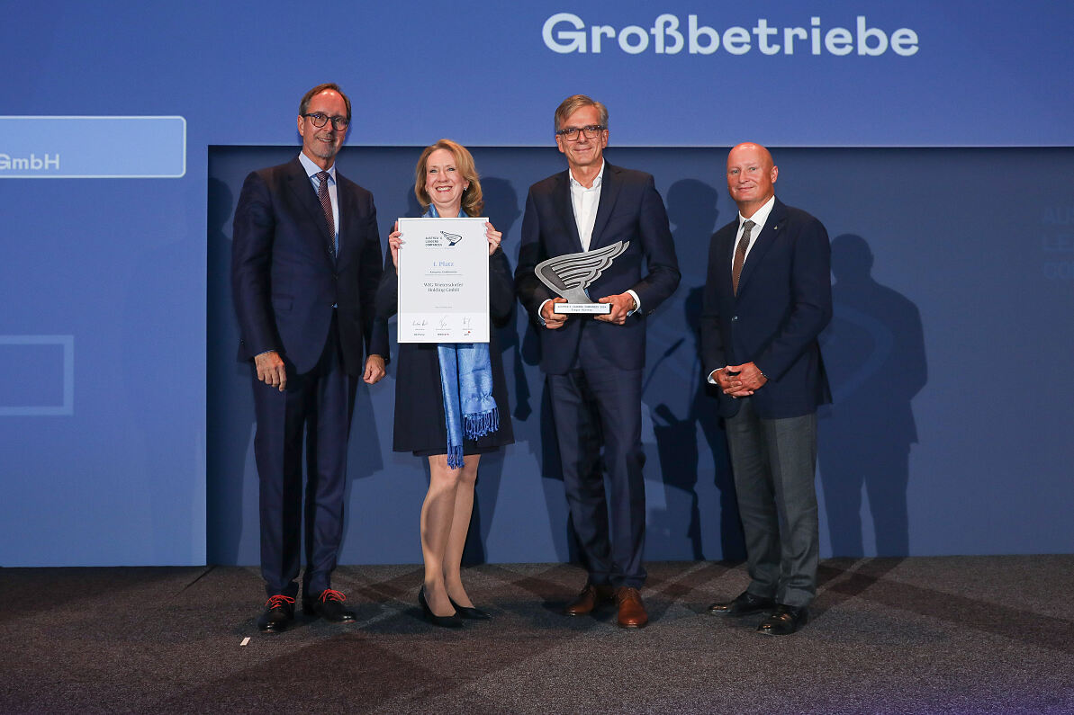 1. Platz Großbetriebe Wietersdorfer Gruppe