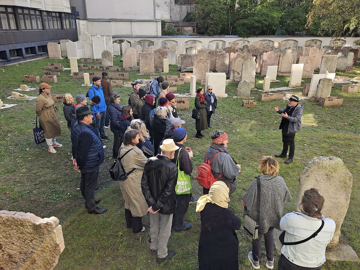 Jüdischer Friedhof Seegasse in der Rossau