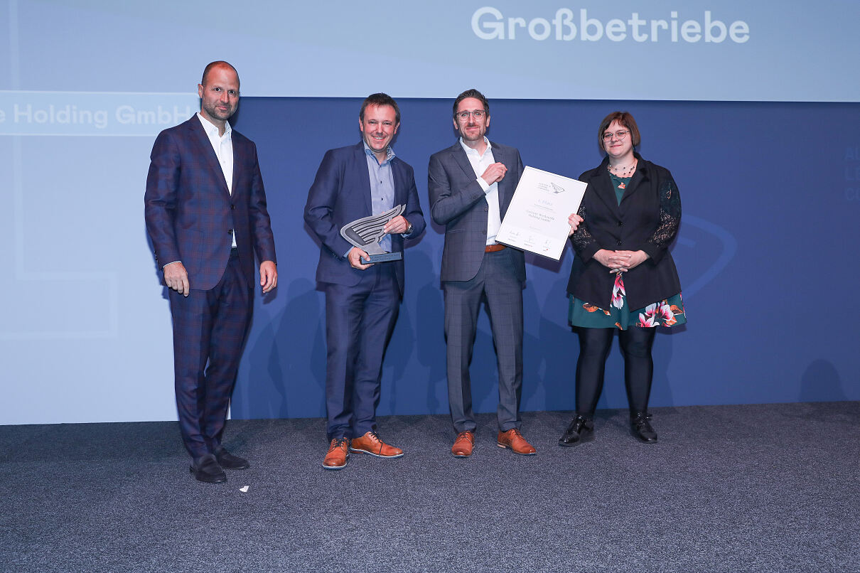 1. Platz Großbetriebe Getzner Werkstoffe GmbH