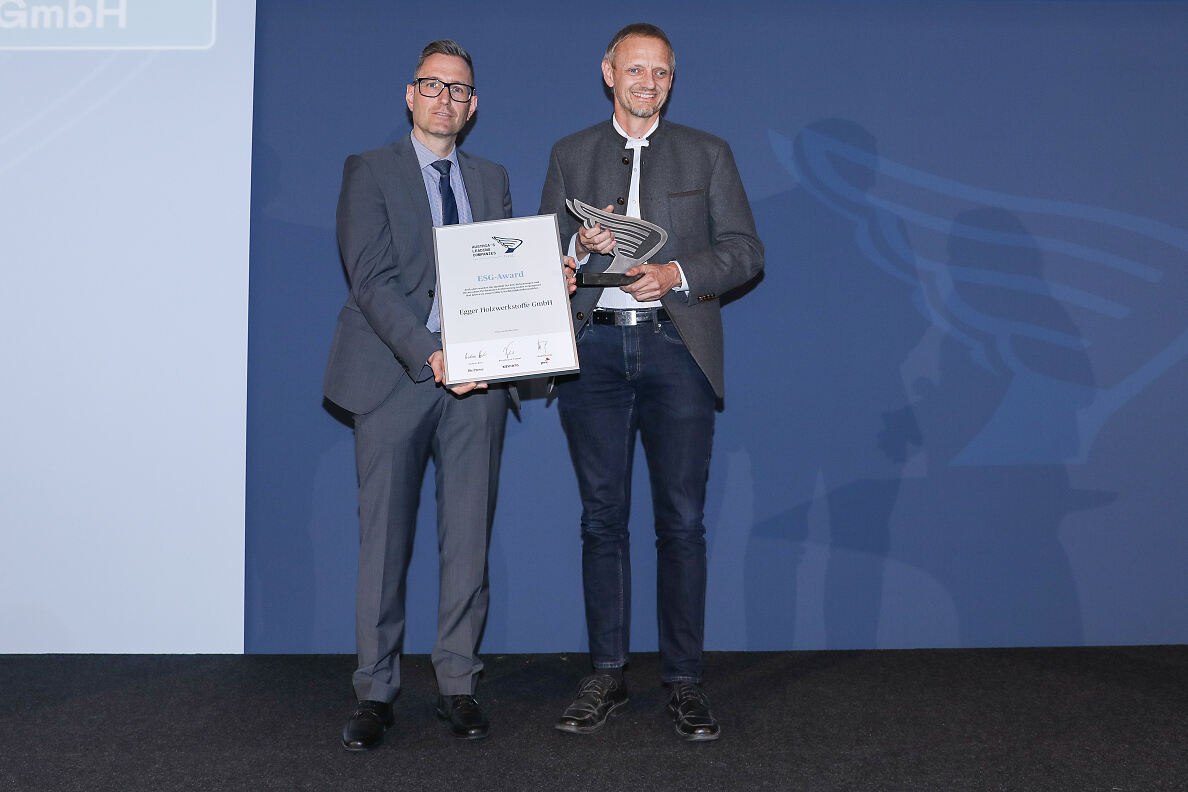 ESG Award Egger Holzwerkstoffe GmbH