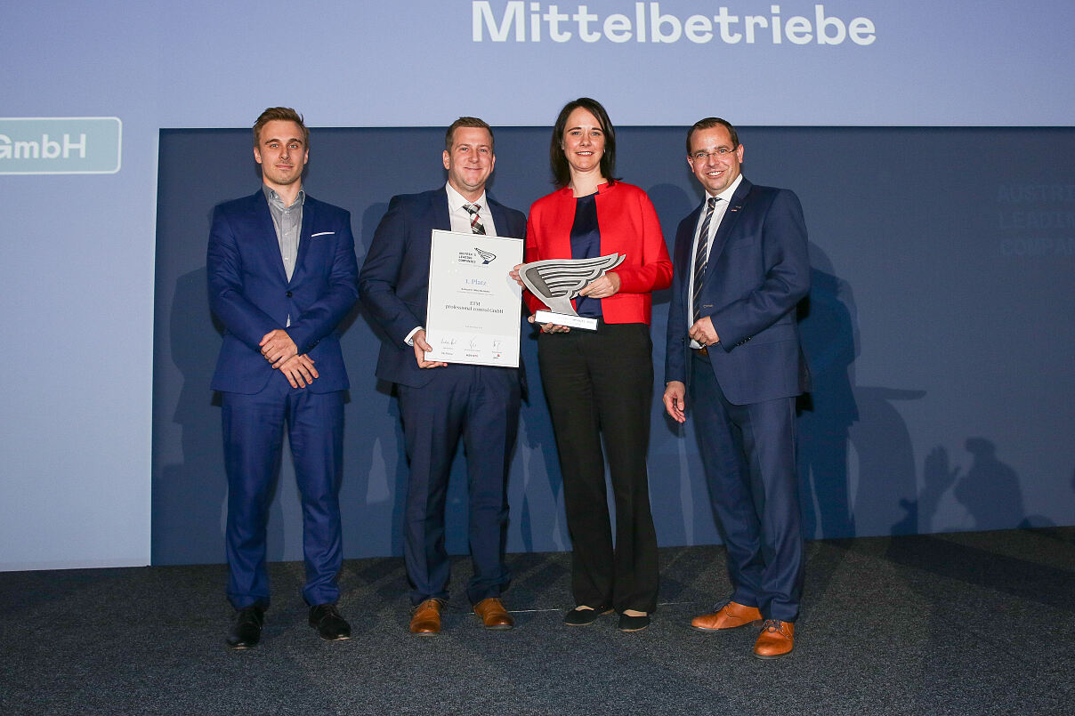  1. Platz Mittelbetriebe aus dem Burgenland