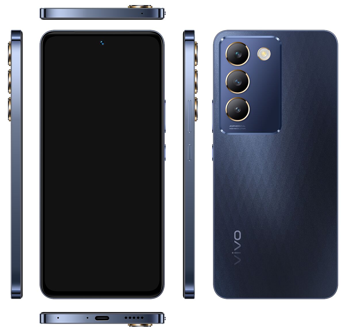 vivo 40 SE in der Farbe Crystal Black 18425x17575