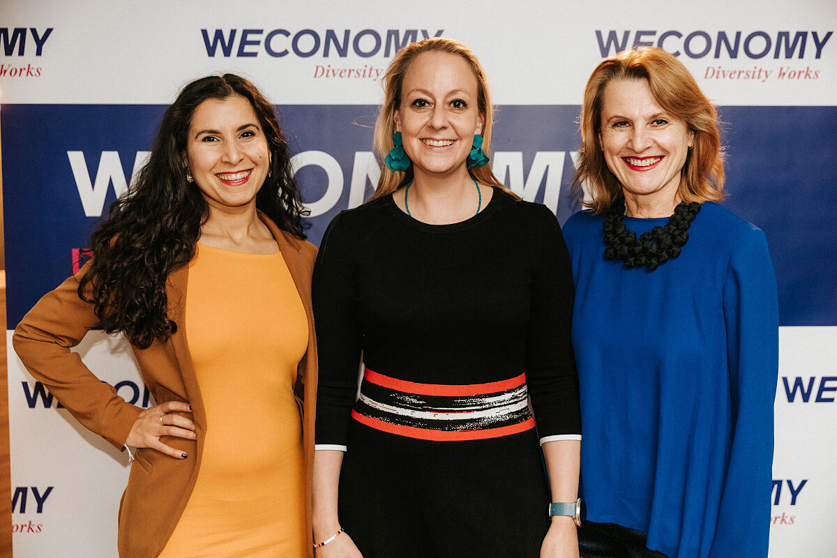 Manisha Joshi, Barbara Redlein und Michaela Ernst