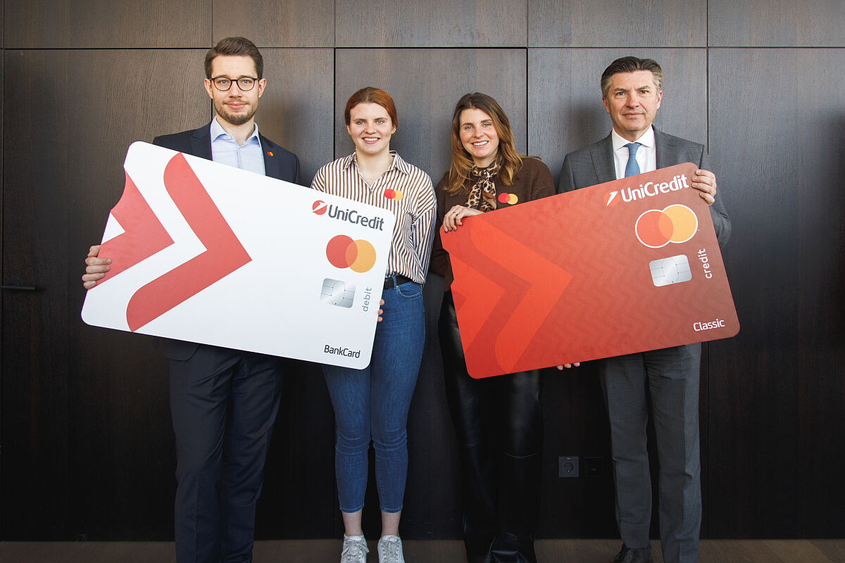 Mastercard und UniCredit Bank Austria präsentieren die Touch Card™