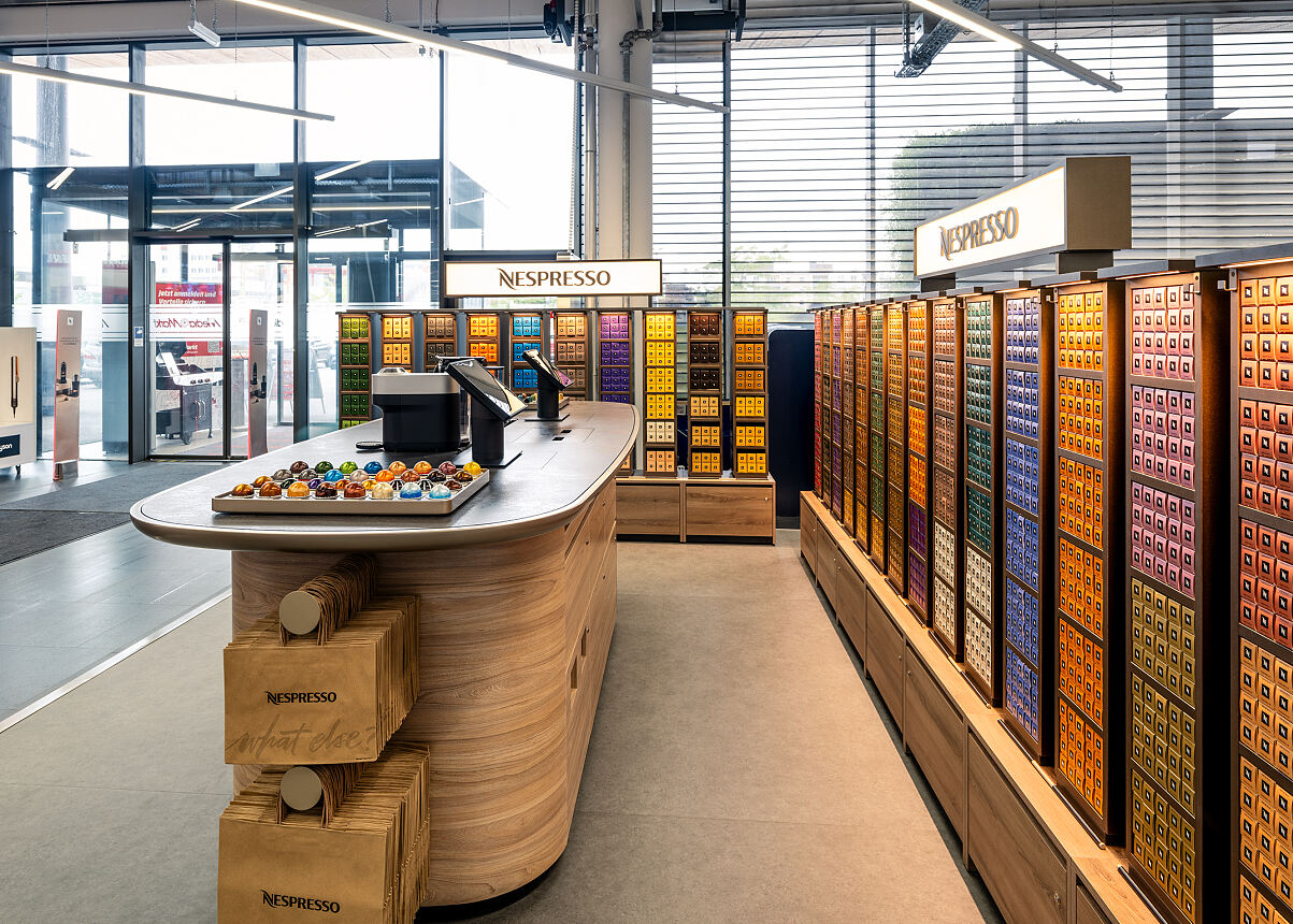 Premiere in St. Pölten: NESPRESSO eröffnet Pop-up Boutique mit neuem Konzept bei MediaMarkt