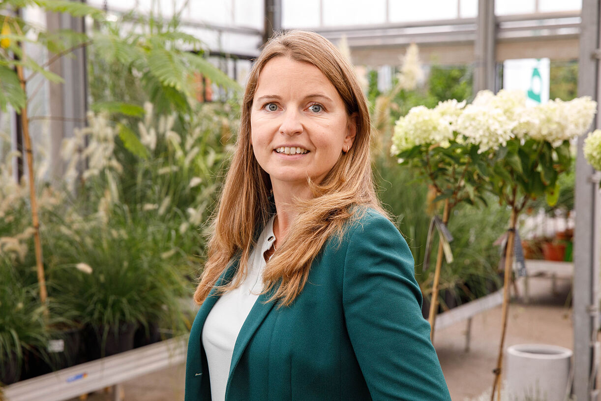 Salon Verde und bellaflora Geschäftsführerin Susanne Eidenberger