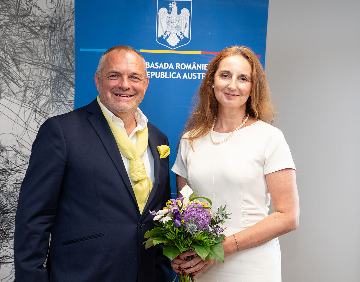 Klaus Einfalt, Andrea Amza-András (vlnr)