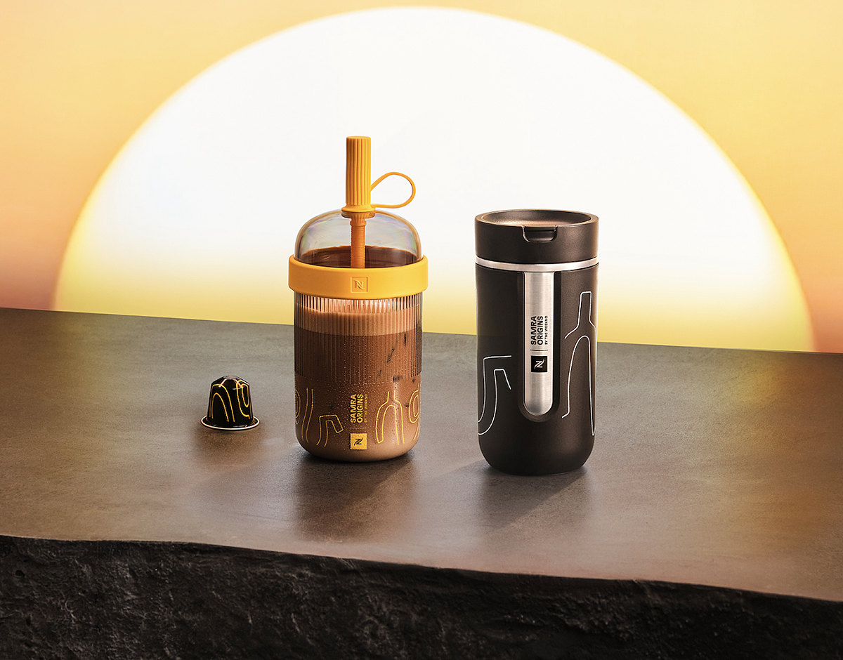 TRAVEL Mug und TRAVEL Tumbler im SAMRA-Design