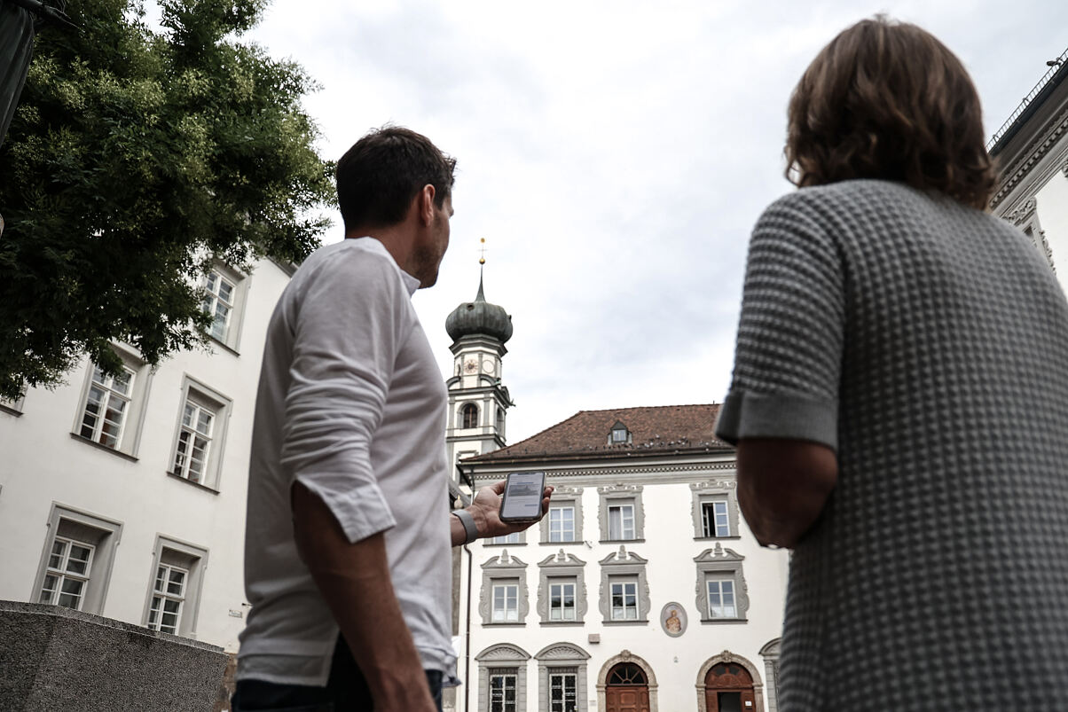 Denkmal Haller Altstadt: Virtueller Stadtrundgang mit der Locandy-App