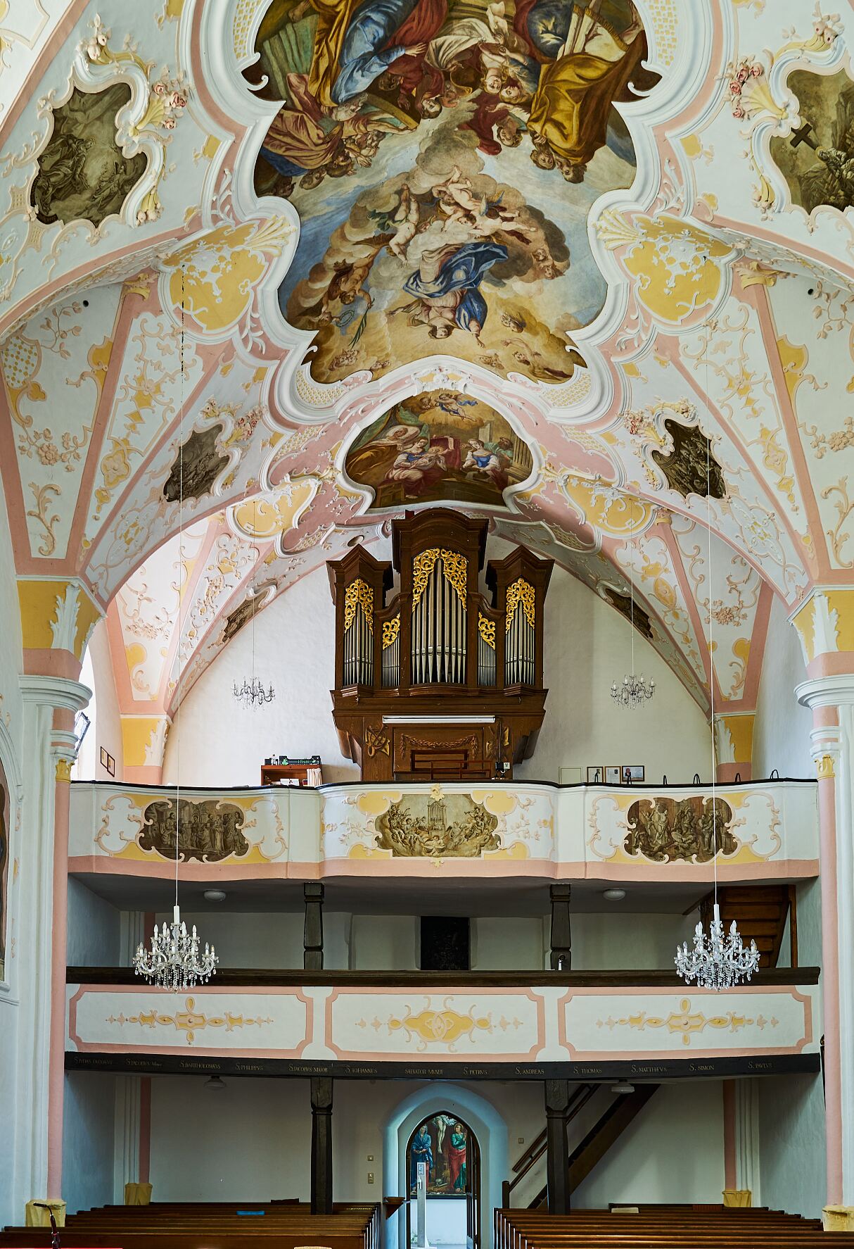 Die historische Orgel der Pfarrkirche Mühlheim am Inn