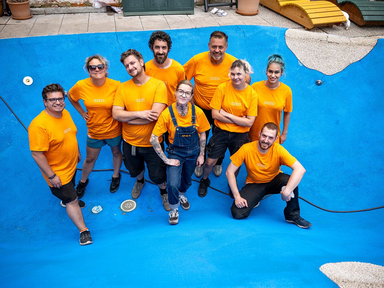 MACHBARSCHAFT: Neuer Garten für Wohngemeinschaft „Autonome Wohnfabrik“