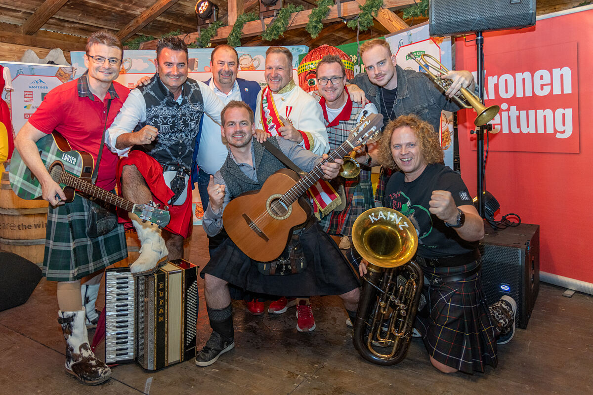 die Lauser bei der Wiener Kaiser Wiesn