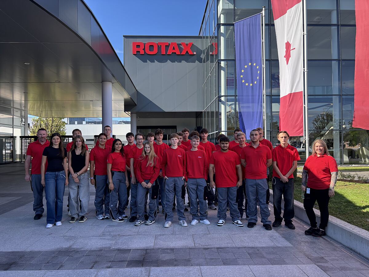 24 neue Lehrlinge bei BRP-Rotax