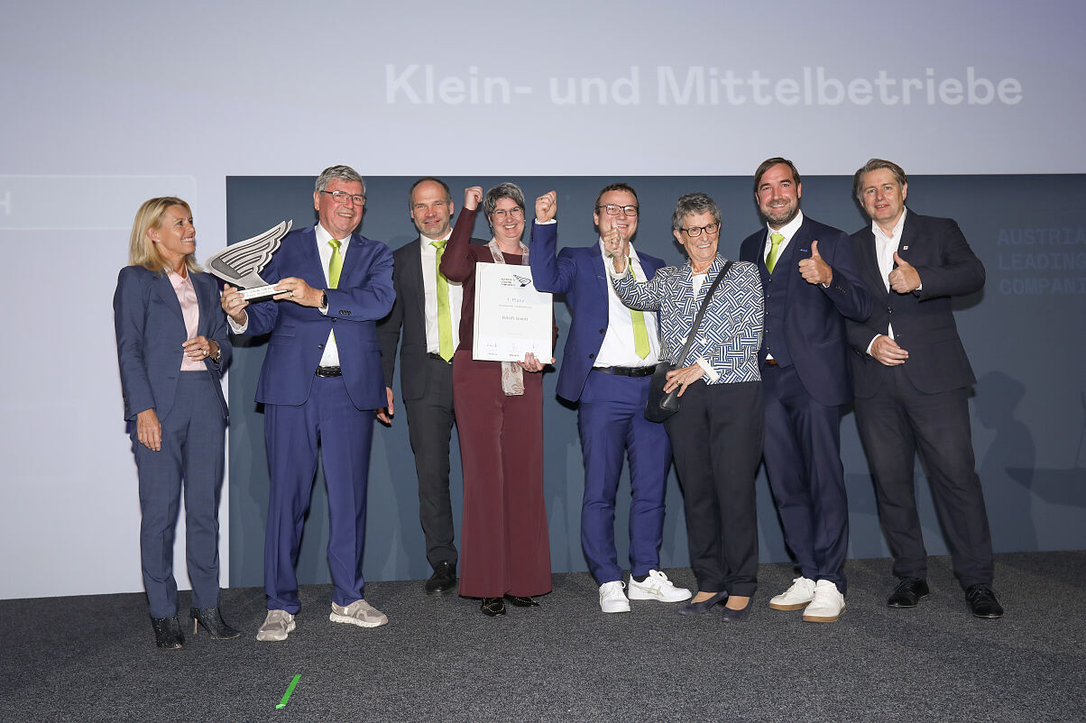 1. Platz Klein- und Mittelbetriebe an die Baur GmbH aus Sulz