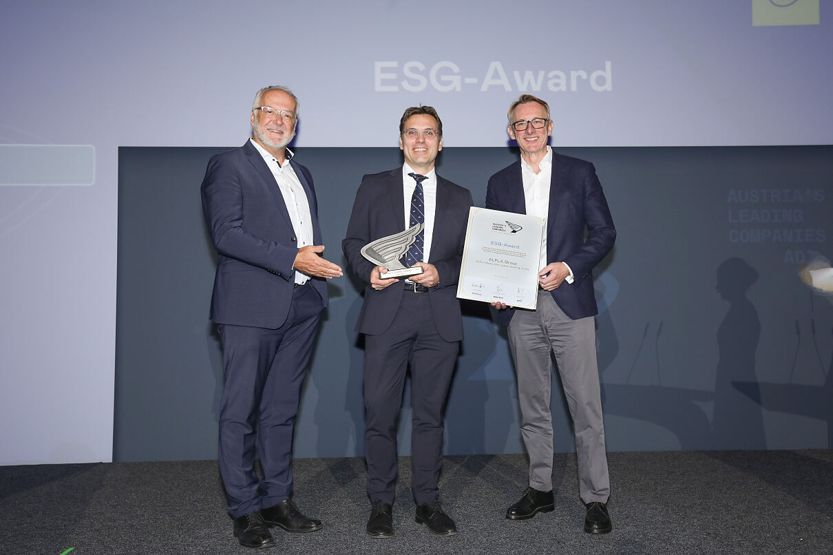ESG-Award für die Alpla Group
