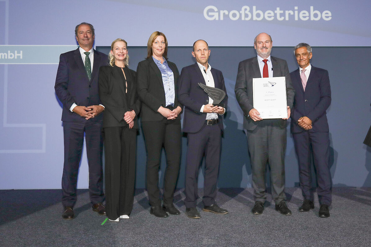 Sieger Großbetriebe - BHDT aus Kapfenberg