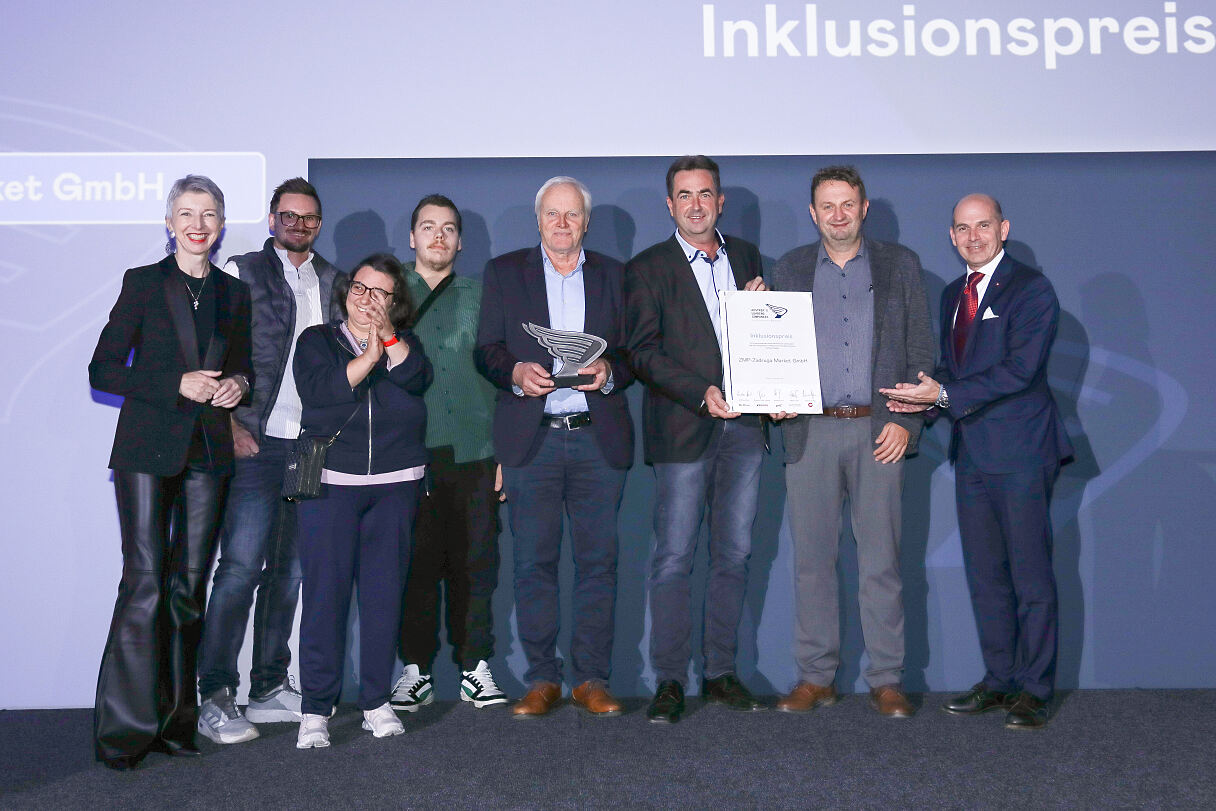 ALC-Inklusionspreis an die ZMP-Zadruga Market GmbH aus Bleiburg