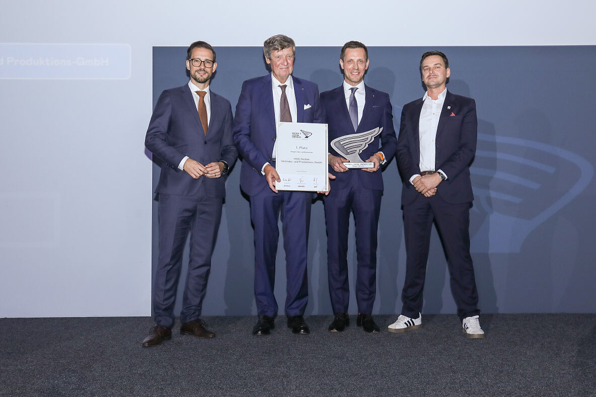 Sieger Klein- und Mittelbetriebe - HOS-Technik Vertriebs- und Produktions GmbH aus St. Stefan im Lavanttal
