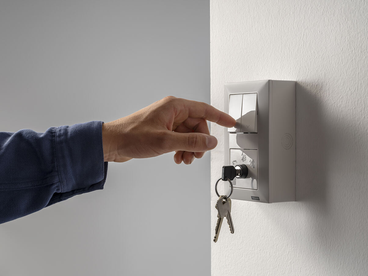 Integrierter Funk-Wandschalter