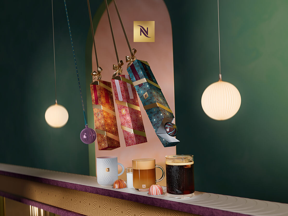 Magische Genussmomente: NESPRESSO präsentiert Festtagskollektion 2025