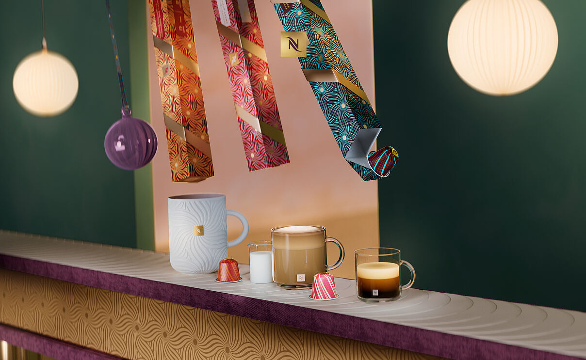 Magische Genussmomente: NESPRESSO präsentiert Festtagskollektion 2025
