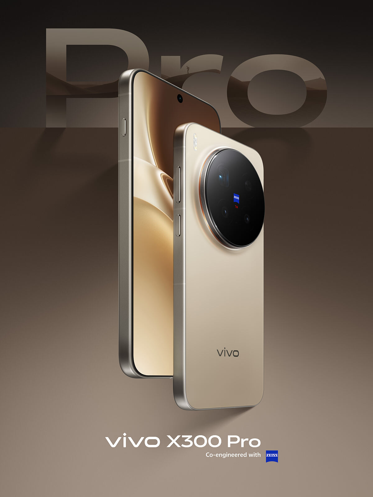 vivo X300 Pro Dune Brown