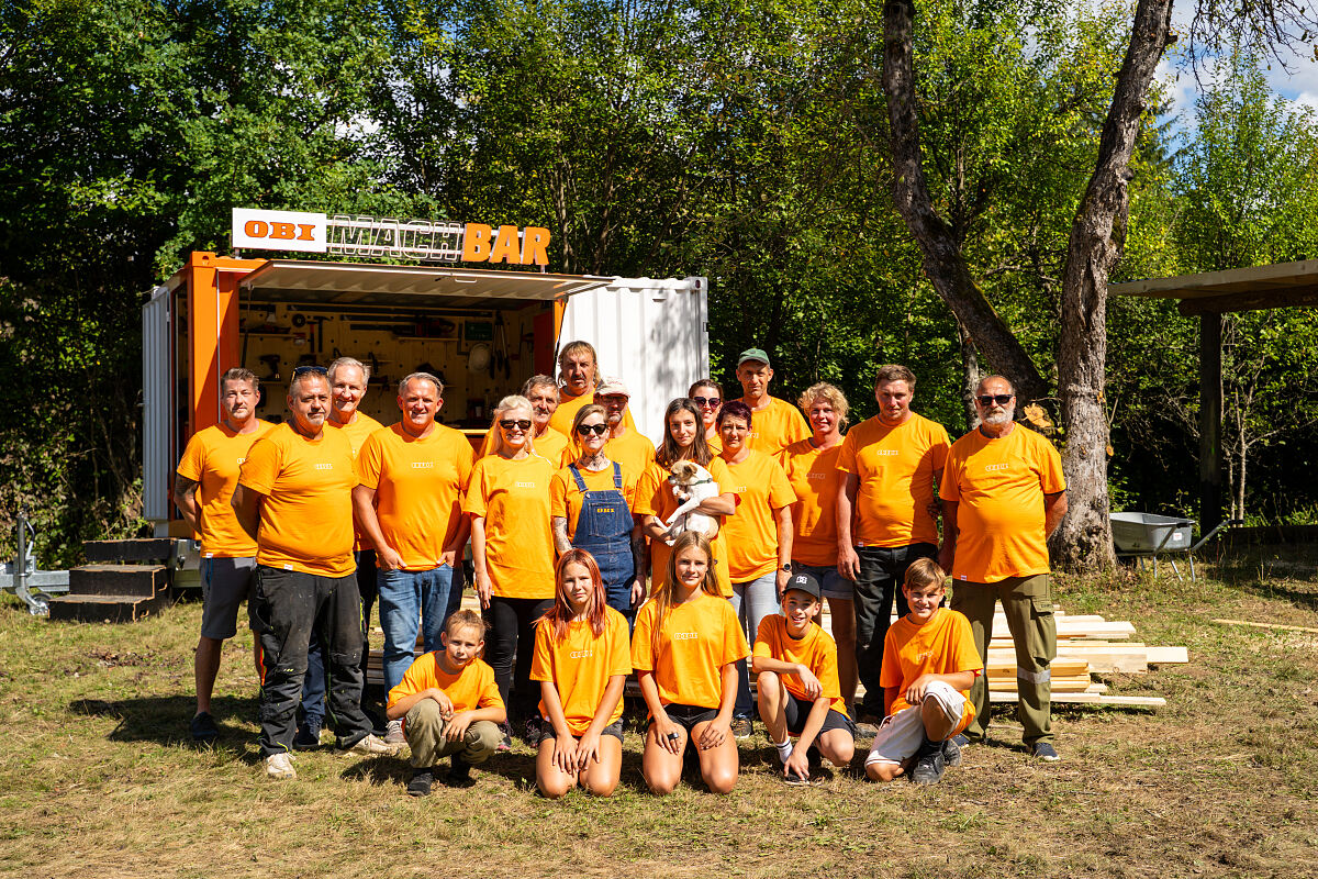 OBI Machbarschaftsprojekt in Kärnten