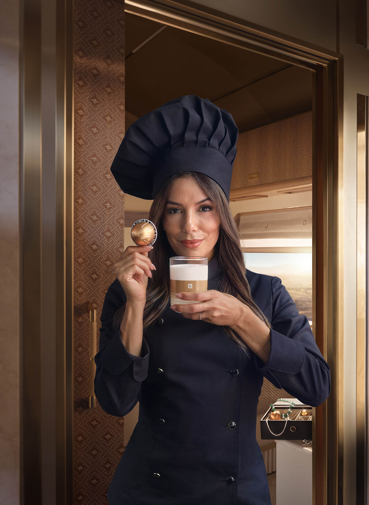 Eva Longoria als Küchenchefin im Nespresso-Werbespot