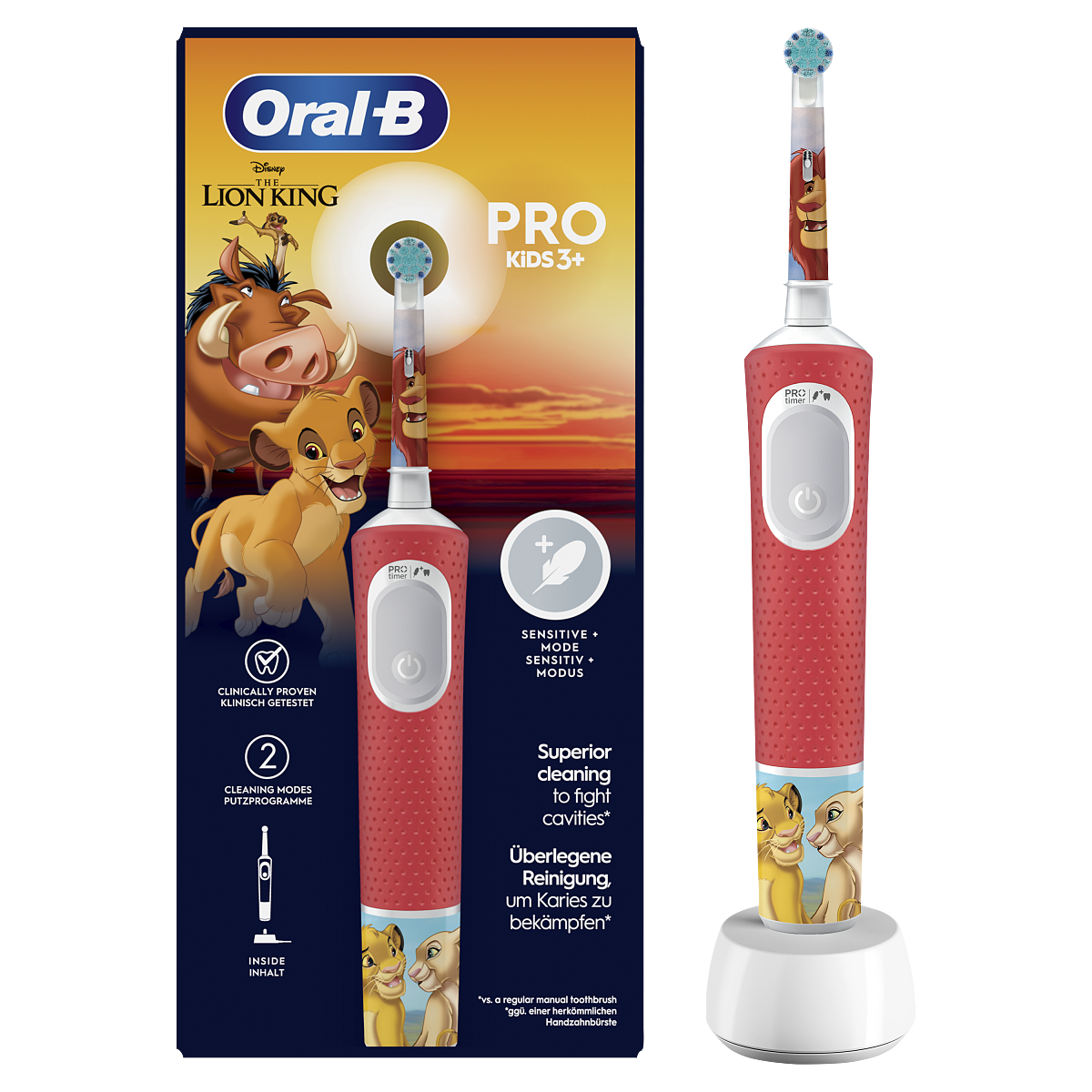 Oral-B Pro Kids 3+ Lion King
