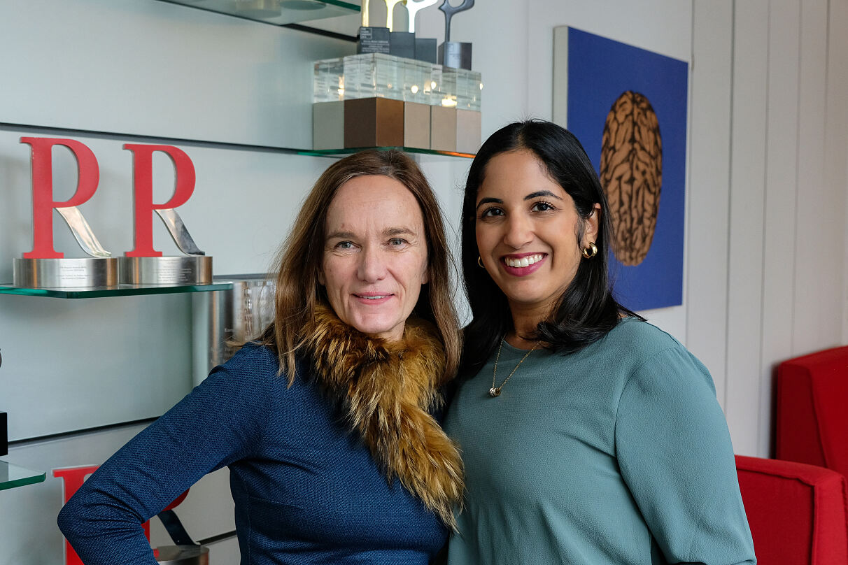 Saskia Wallner und Saugaat Narula von Ketchum Austria