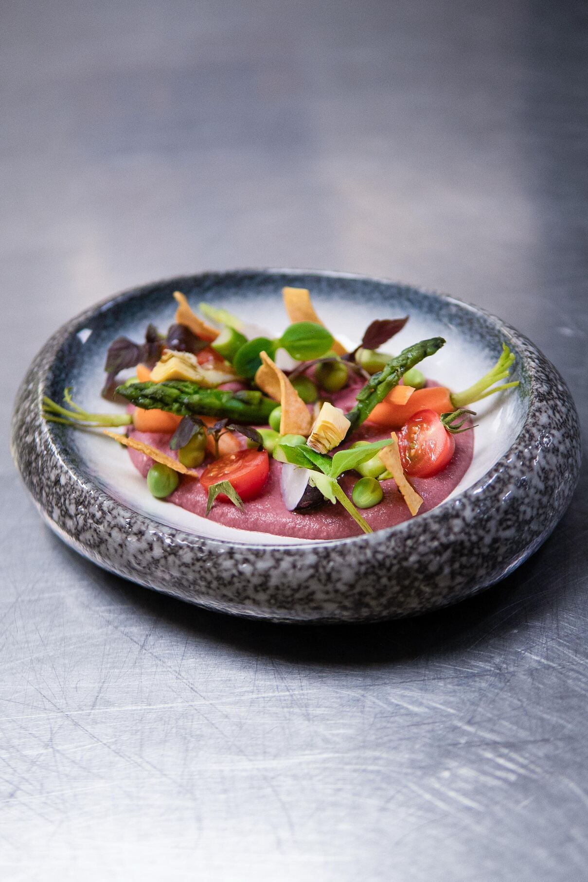 Beetroot Hummus - Novotel Monte Carlo - Chef Ramos