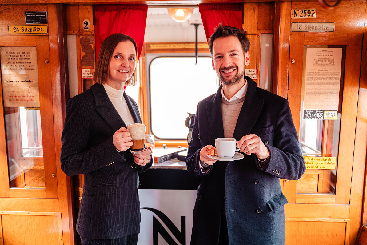 From Vienna, with Love: Nespresso zelebriert die Wiener Kaffeehauskultur mit einem besonderen Erlebnis.